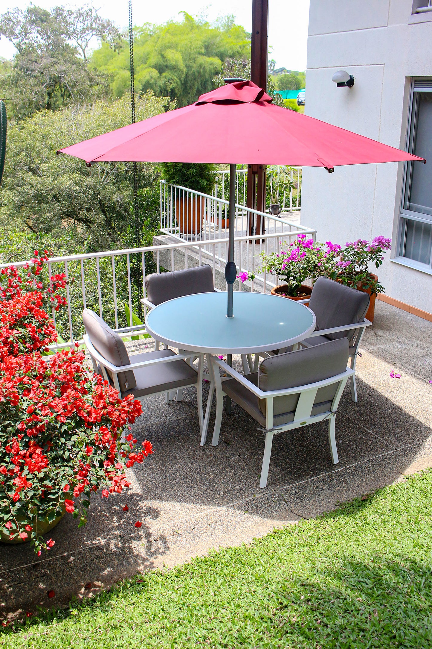 Set de comedor Bali redondo