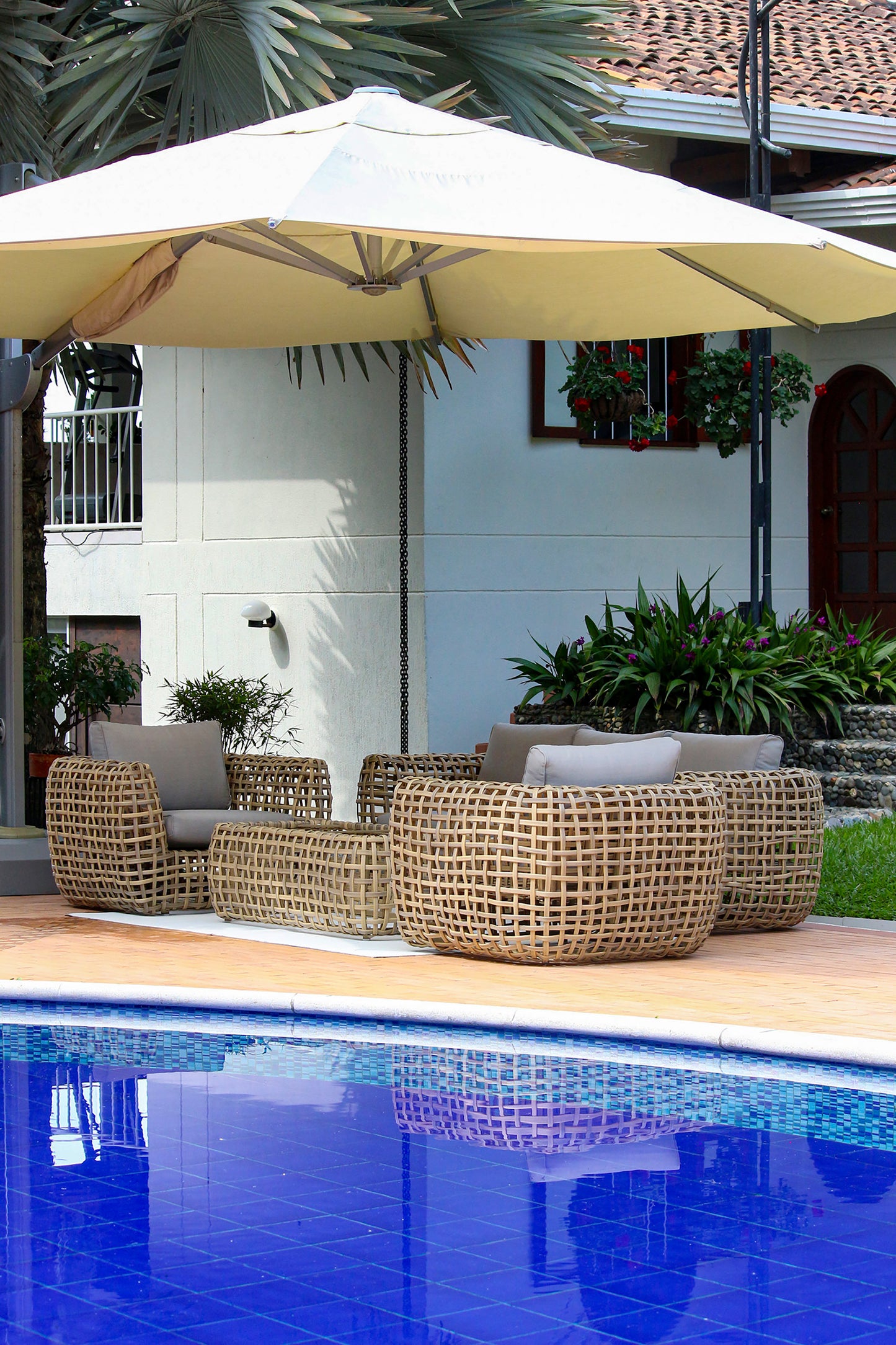 Set de sala de exterior Grado