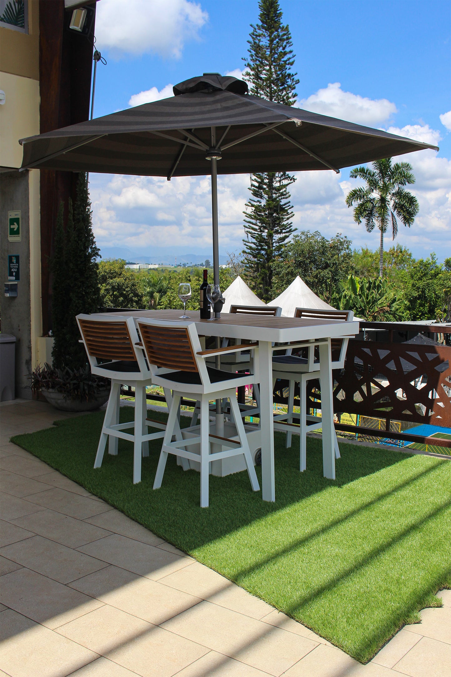 Silla de bar giratoria New York