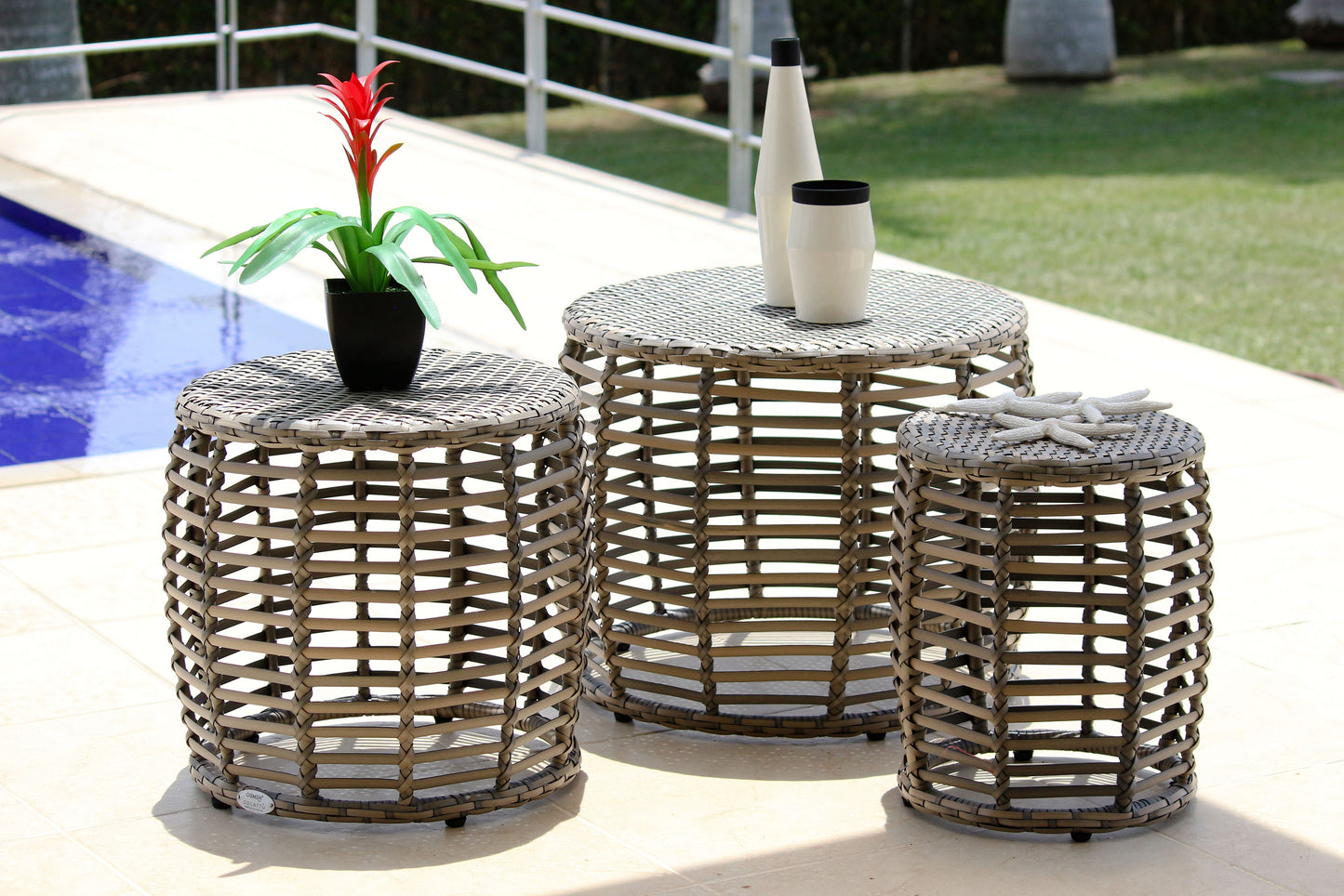 Set de mesas auxiliares Pattaya