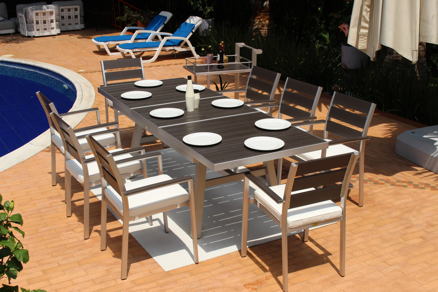 Set de comedor Mónaco expansible