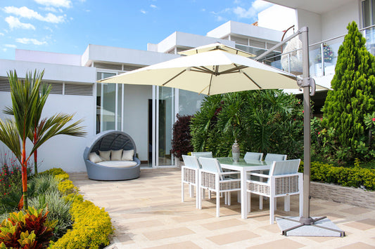 Set de comedor de exterior Ibiza
