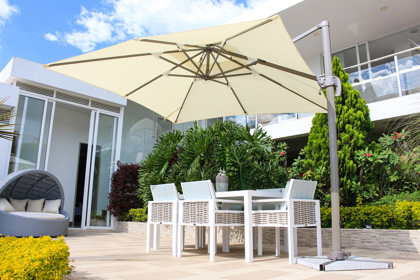 Set de comedor de exterior Ibiza