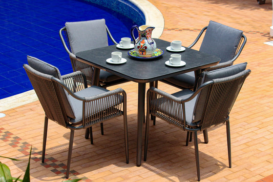 Comedor de exterior Amalfi Cuadrado.