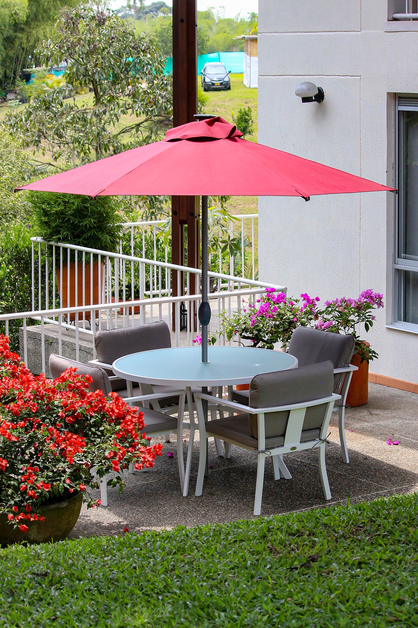 Set de comedor Bali redondo