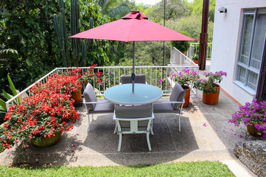 Set de comedor Bali redondo