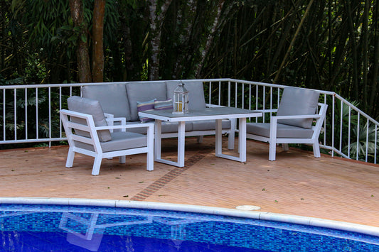 Set de sala de exterior Saline