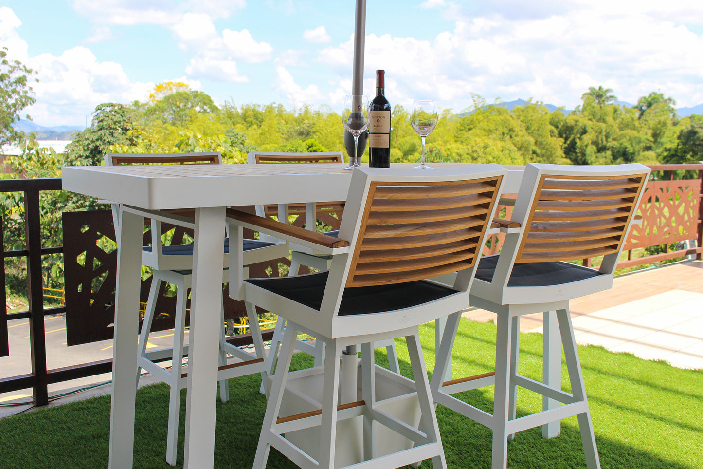 Silla de bar giratoria New York