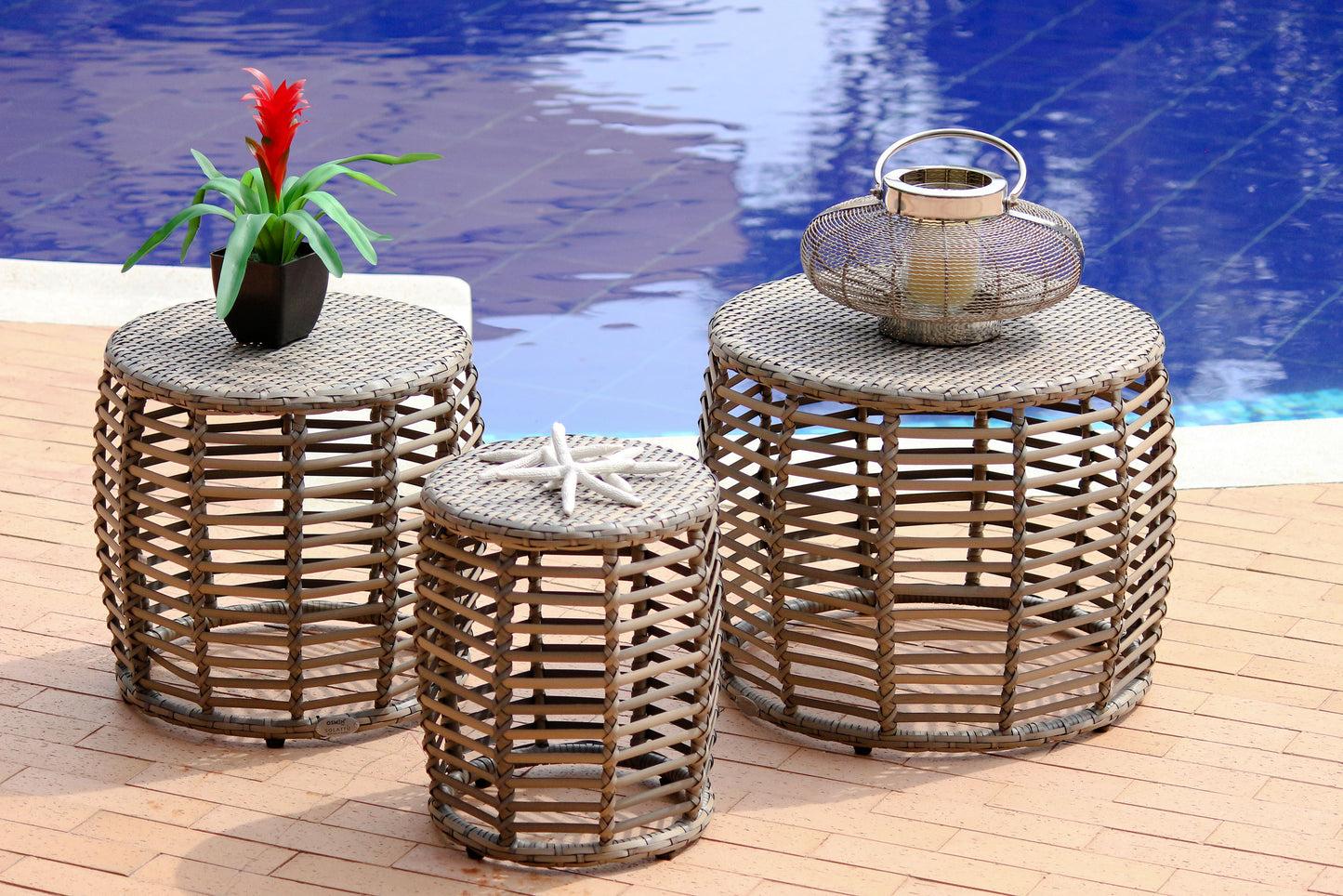 Set de mesas auxiliares Pattaya