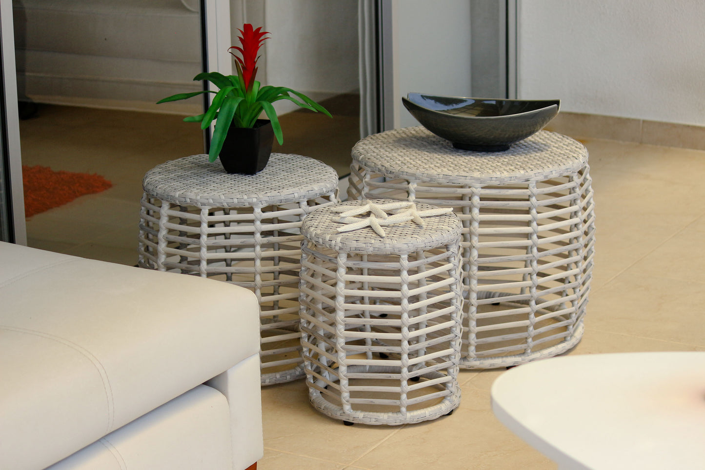 Set de mesas auxiliares Pattaya